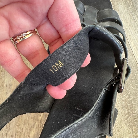 VANELI ERINNA Black Platform Sandals - Picture 2 of 10